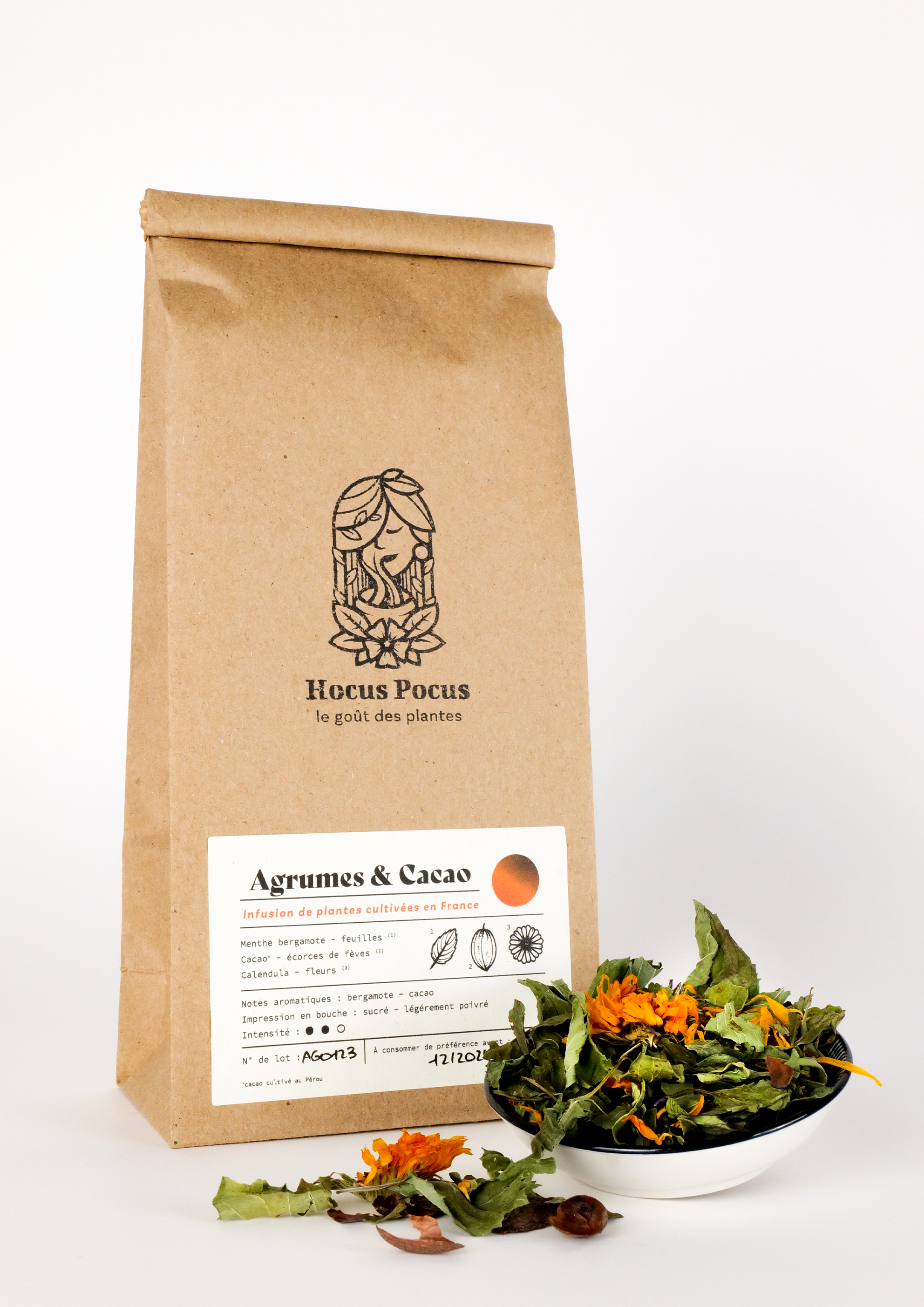 Agrumes et cacao